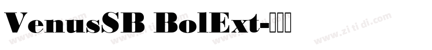 VenusSB BolExt字体转换